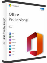 Load image into Gallery viewer, Microsoft Office 2021 Professional Plus Lifetime License Key 🔑 For 1Windows PC/ NO MAC ✅ Download Version from official microsoft page - no trial or preview version - 25 digit legal key - No Activator or KMS - No pre activation - authorized reseller
