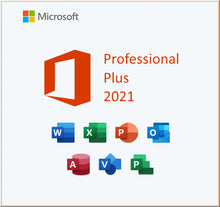 Load image into Gallery viewer, Microsoft Office 2021 Professional Plus Lifetime License Key 🔑 For 1Windows PC/ NO MAC ✅ Download Version from official microsoft page - no trial or preview version - 25 digit legal key - No Activator or KMS - No pre activation - authorized reseller
