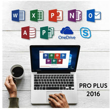 Load image into Gallery viewer, Microsoft Office 2016 Professional Plus Product Key for online activation,Lifetime and No Subscribe,NO KMS,NO Activator,NO pre activation, legal and 100 % genuine Software
